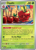 2024 Pokemon: SV06: Twilight Masquerade (TWM) - Dipplin 018 167 (#018/167, Uncommon) (, Near Mint)