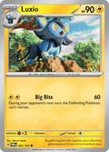 2024 Pokemon: SV06: Twilight Masquerade (TWM) - Luxio (#067/167, Common) (, Near Mint)