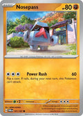 2024 Pokemon: SV06: Twilight Masquerade (TWM) - Nosepass (#101/167, Common) (, Near Mint)