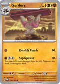 2024 Pokemon: SV06: Twilight Masquerade (TWM) - Gurdurr (#104/167, Common) (, Near Mint)