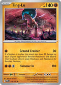 2024 Pokemon: SV06: Twilight Masquerade (TWM) - Ting Lu (#110/167, Rare) (Holofoil, Near Mint)