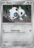 2024 Pokemon: SV06: Twilight Masquerade (TWM) - Aron (#120/167, Common) (, Near Mint)