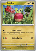 2024 Pokemon: SV06: Twilight Masquerade (TWM) - Applin 126 167 (#126/167, Common) (, Near Mint)