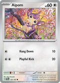 2024 Pokemon: SV06: Twilight Masquerade (TWM) - Aipom (#137/167, Common) (, Near Mint)