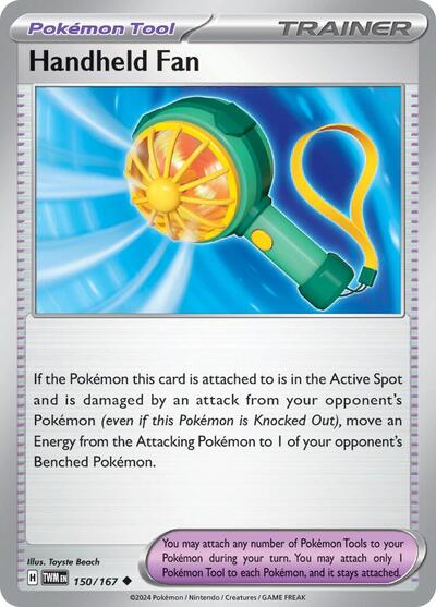 2024 Pokemon: SV06: Twilight Masquerade (TWM) - Handheld Fan (#150/167, Uncommon) (, Near Mint)
