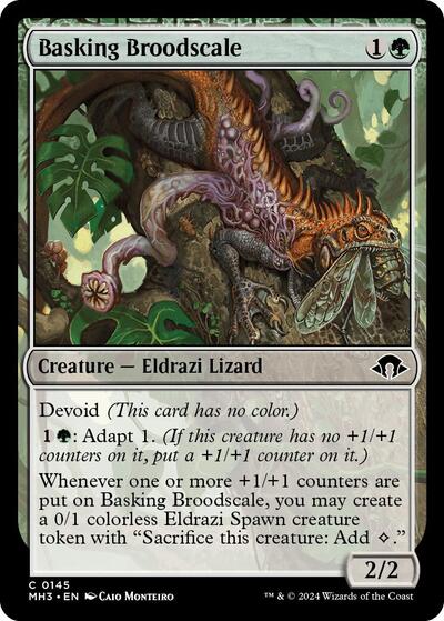 2024 Magic: The Gathering: Modern Horizons 3 (MH3) - Basking Broodscale (#145, Common) (, Near Mint)