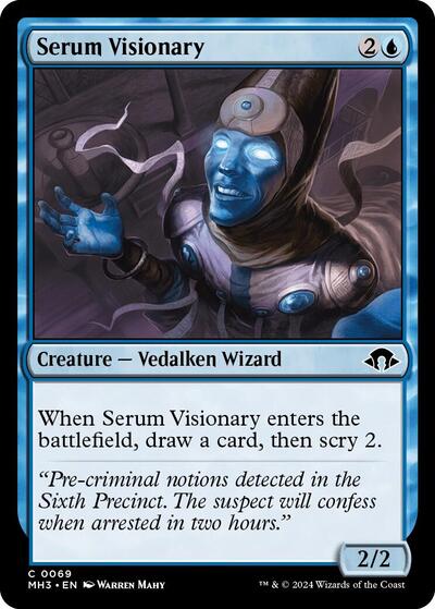 2024 Magic: The Gathering: Modern Horizons 3 (MH3) - Serum Visionary (#69, Common) (, Near Mint)