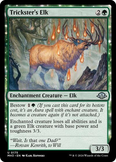 2024 Magic: The Gathering: Modern Horizons 3 (MH3) - Tricksters Elk (#175, Uncommon) (, Near Mint)