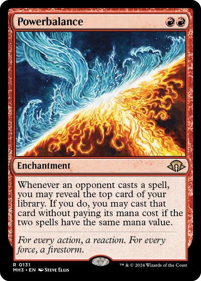 2024 Magic: The Gathering: Modern Horizons 3 (MH3) - Powerbalance (#131, Rare) (, Near Mint)