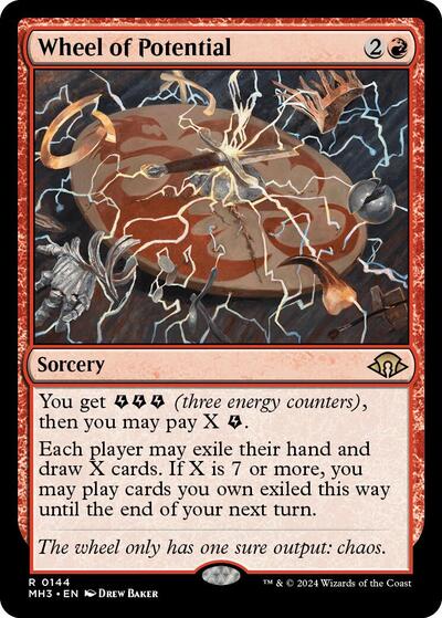 2024 Magic: The Gathering: Modern Horizons 3 (MH3) - Wheel of Potential (#144, Rare)