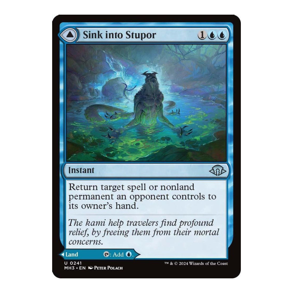 2024 Magic: The Gathering: Modern Horizons 3 (MH3) - Sink into Stupor (#241, Uncommon) (Foil, Near Mint)
