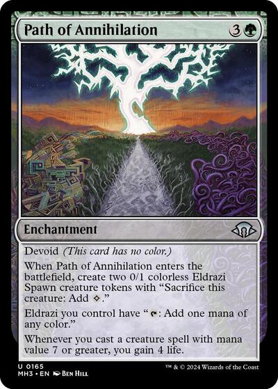 2024 Magic: The Gathering: Modern Horizons 3 (MH3) - Path of Annihilation (#165, Uncommon) (, Near Mint)