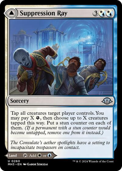 2024 Magic: The Gathering: Modern Horizons 3 (MH3) - Suppression Ray (#260, Uncommon) (, Near Mint)