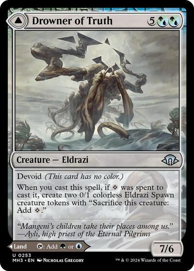 2024 Magic: The Gathering: Modern Horizons 3 (MH3) - Drowner of Truth (#253, Uncommon) (, Near Mint)