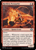 2024 Magic: The Gathering: Modern Horizons 3 (MH3) - Reckless Pyrosurfer (#133, Uncommon) (, Near Mint)