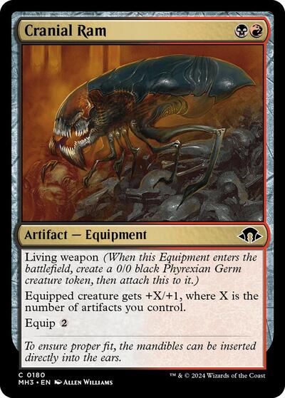 2024 Magic: The Gathering: Modern Horizons 3 (MH3) - Cranial Ram (#180, Common)