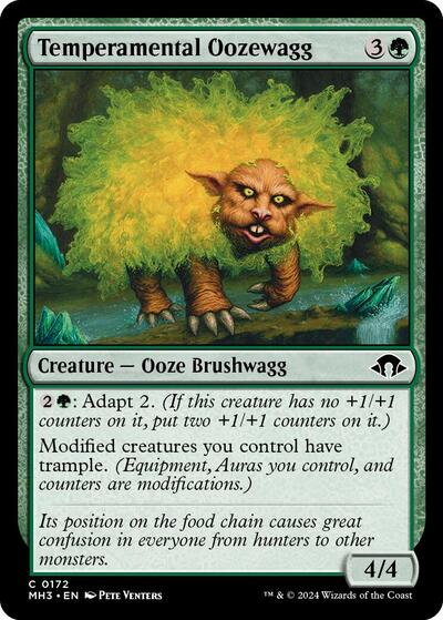 2024 Magic: The Gathering: Modern Horizons 3 (MH3) - Temperamental Oozewagg (#172, Common) (, Near Mint)