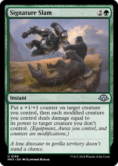 2024 Magic: The Gathering: Modern Horizons 3 (MH3) - Signature Slam (#168, Uncommon) (, Near Mint)