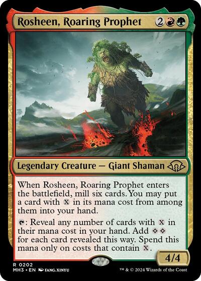 2024 Magic: The Gathering: Modern Horizons 3 (MH3) - Rosheen Roaring Prophet (#202, Rare)