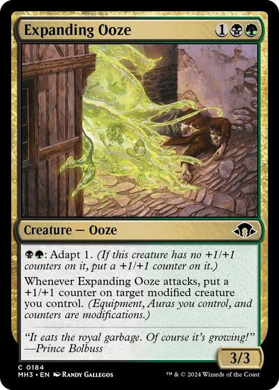 2024 Magic: The Gathering: Modern Horizons 3 (MH3) - Expanding Ooze (#184, Common)