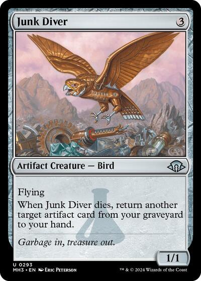 2024 Magic: The Gathering: Modern Horizons 3 (MH3) - Junk Diver (#293, Uncommon) (, Near Mint)