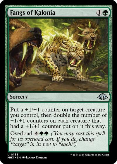 2024 Magic: The Gathering: Modern Horizons 3 (MH3) - Fangs of Kalonia (#153, Uncommon) (, Near Mint)