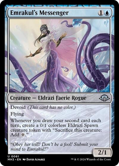 2024 Magic: The Gathering: Modern Horizons 3 (MH3) - Emrakuls Messenger (#61, Uncommon)
