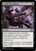 2024 Magic: The Gathering: Modern Horizons 3 (MH3) - Lethal Throwdown (#99, Uncommon) (, Near Mint)