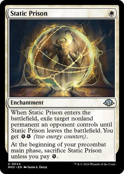 2024 Magic: The Gathering: Modern Horizons 3 (MH3) - Static Prison (#44, Uncommon)