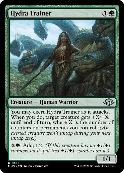 2024 Magic: The Gathering: Modern Horizons 3 (MH3) - Hydra Trainer (#159, Uncommon)