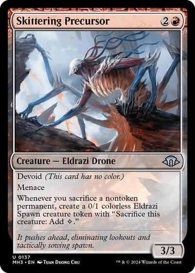 2024 Magic: The Gathering: Modern Horizons 3 (MH3) - Skittering Precursor (#137, Uncommon)