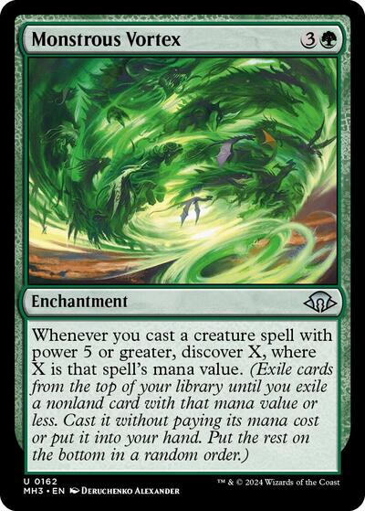 2024 Magic: The Gathering: Modern Horizons 3 (MH3) - Monstrous Vortex (#162, Uncommon)