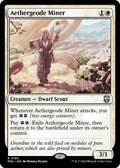 2024 Magic: The Gathering: Commander: Modern Horizons 3 (M3C) - Aethergeode Miner (#163, Rare) (, Near Mint)