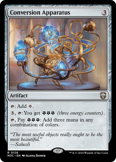 2024 Magic: The Gathering: Commander: Modern Horizons 3 (M3C) - Conversion Apparatus (#128, Rare) (, Near Mint)
