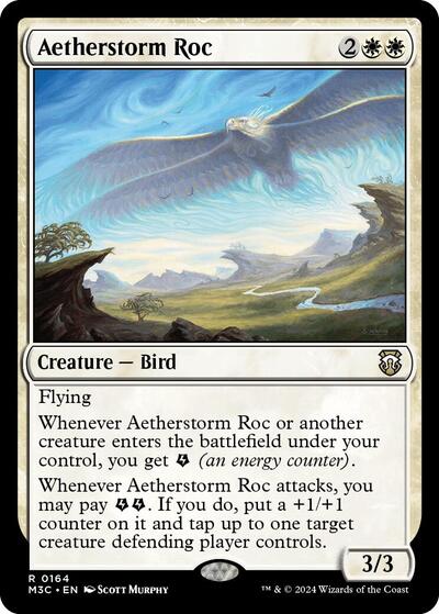 2024 Magic: The Gathering: Commander: Modern Horizons 3 (M3C) - Aetherstorm Roc (#164, Rare) (, Near Mint)