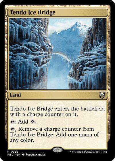 2024 Magic: The Gathering: Commander: Modern Horizons 3 (M3C) - Tendo Ice Bridge (#393, Rare) (, Near Mint)