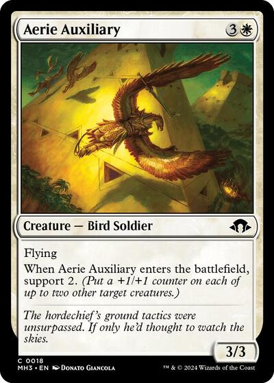 2024 Magic: The Gathering: Modern Horizons 3 (MH3) - Aerie Auxiliary (#18, Common)