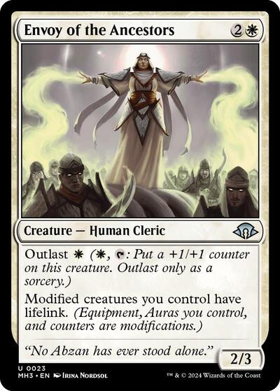 2024 Magic: The Gathering: Modern Horizons 3 (MH3) - Envoy of the Ancestors (#23, Uncommon) (, Near Mint)