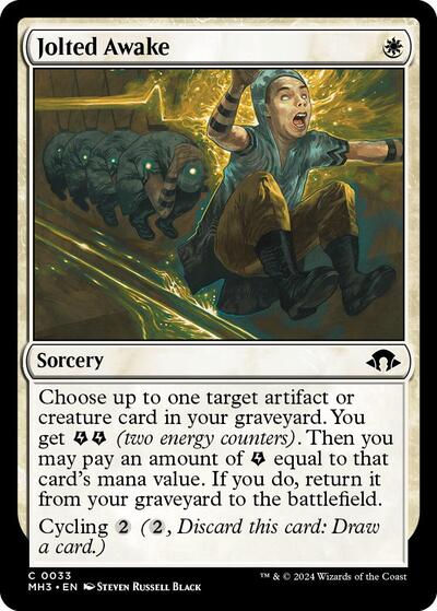2024 Magic: The Gathering: Modern Horizons 3 (MH3) - Jolted Awake (#33, Common)