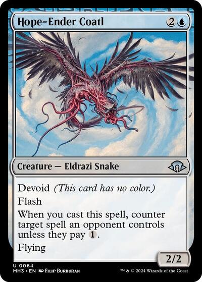 2024 Magic: The Gathering: Modern Horizons 3 (MH3) - Hope Ender Coatl (#64, Uncommon)