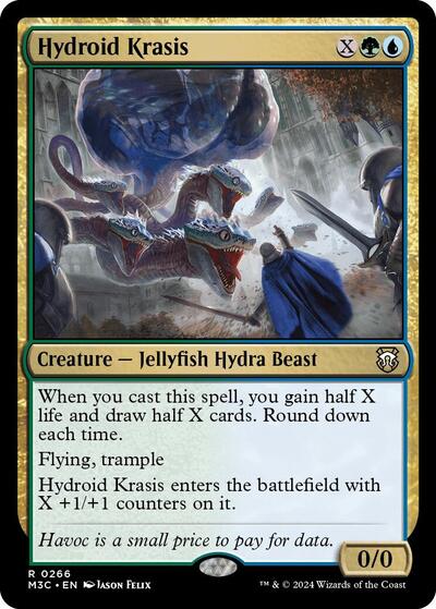 2024 Magic: The Gathering: Commander: Modern Horizons 3 (M3C) - Hydroid Krasis (#266, Rare) (, Near Mint)