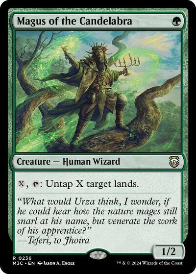 2024 Magic: The Gathering: Commander: Modern Horizons 3 (M3C) - Magus of the Candelabra (#236, Rare) (, Near Mint)