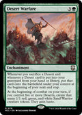 2024 Magic: The Gathering: Commander: Modern Horizons 3 (M3C) - Desert Warfare (#116, Rare) (, Near Mint)