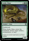 2024 Magic: The Gathering: Commander: Modern Horizons 3 (M3C) - Acidic Slime (#218, Uncommon) (, Near Mint)