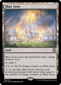 2024 Magic: The Gathering: Commander: Modern Horizons 3 (M3C) - Blast Zone (#322, Rare) (, Near Mint)