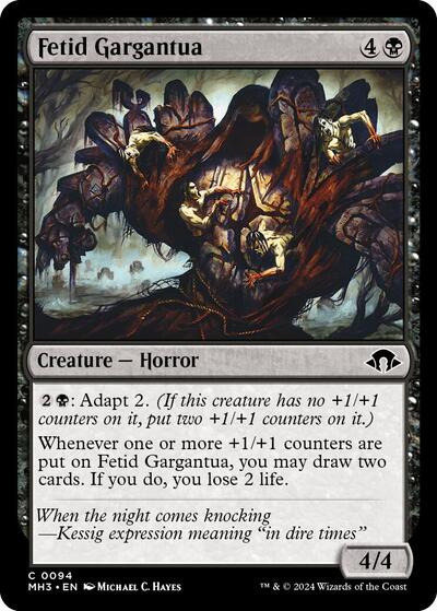 2024 Magic: The Gathering: Modern Horizons 3 (MH3) - Fetid Gargantua (#94, Common)