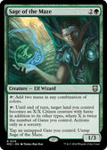 2024 Magic: The Gathering: Commander: Modern Horizons 3 (M3C) - Sage of the Maze (#119, Rare) (, Near Mint)