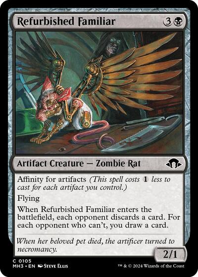 2024 Magic: The Gathering: Modern Horizons 3 (MH3) - Refurbished Familiar (#105, Common) (, Near Mint)