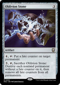 2024 Magic: The Gathering: Commander: Modern Horizons 3 (M3C) - Oblivion Stone (#303, Rare) (, Near Mint)