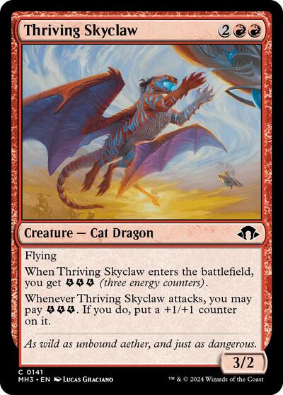 2024 Magic: The Gathering: Modern Horizons 3 (MH3) - Thriving Skyclaw (#141, Common)